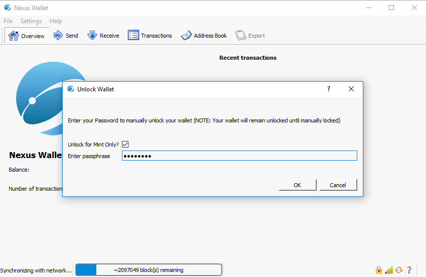 Enabling Coin Control in the BWK Core wallet 